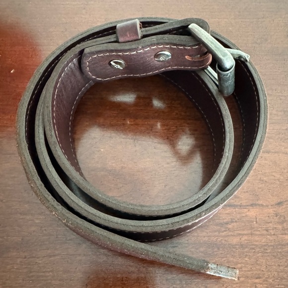 North Star Briar Pitstop leather 1.25 inch belt - Picture 2 of 3